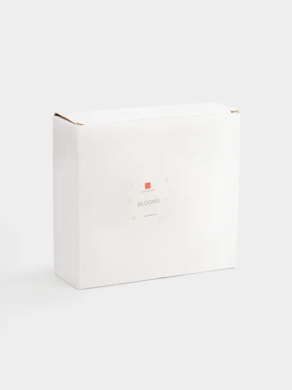 Блюдо глубокое, 18x6 см, фарфор P, зеленое, Цветок, Bloome, image-5