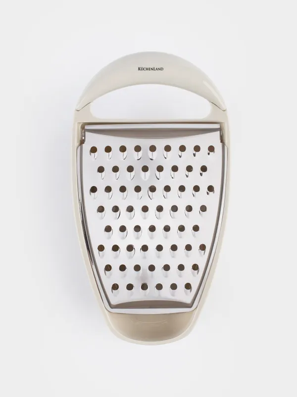 Терка, 26 см, с контейнером, сталь/пластик, светло-серая, Assist, image-6