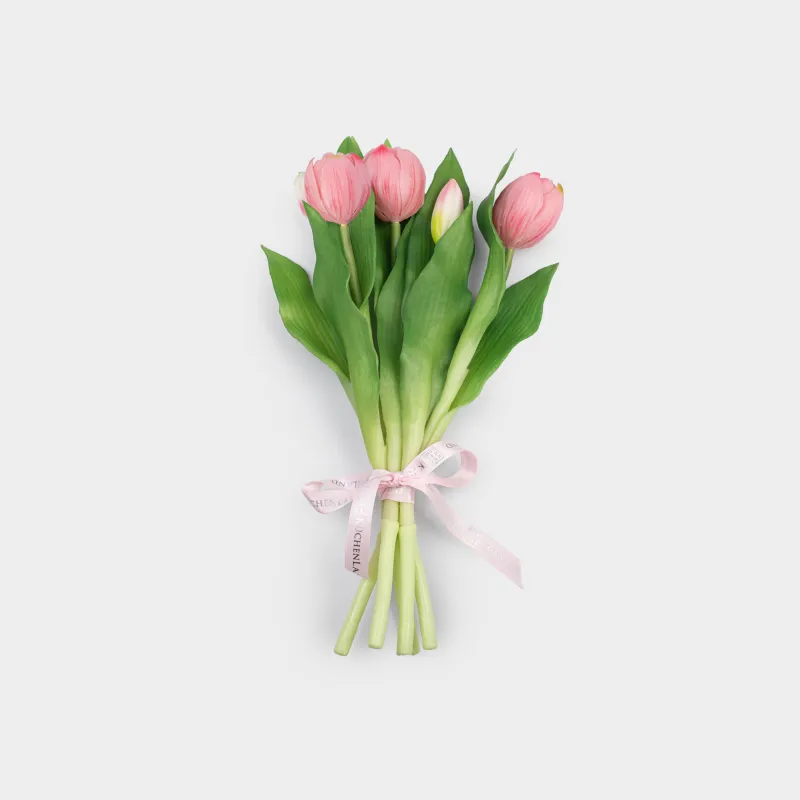 Букет искусственный, 30 см, полиэтилен, Tulip garden