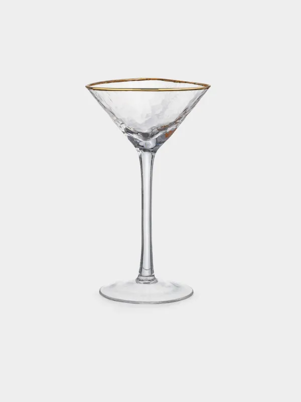Бокал для мартини, 2 шт, золотистый кант, Triangle Gold, image-3