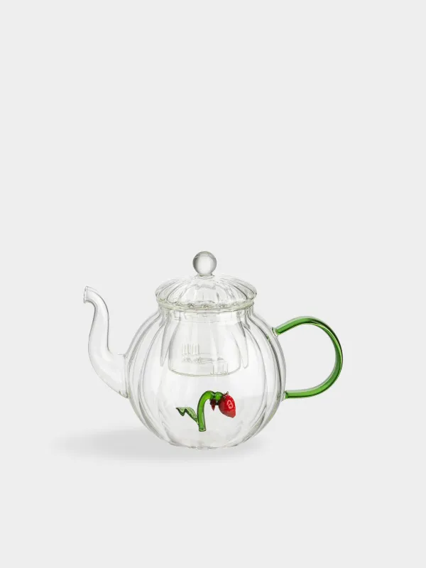 Чайник заварочный, 1 л, Клубника, Camellia decor, image-0