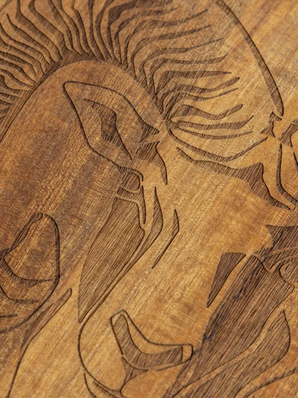 Доска разделочная, 30х24 см, с ручкой, Архар, Noble tree, image-2