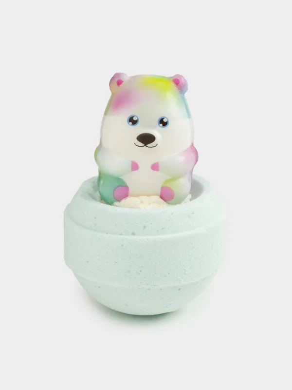 Бомбочка для ванны, 130 гр, светло-голубая, Тутти-фрутти, в ассортименте, Childhood, image-0