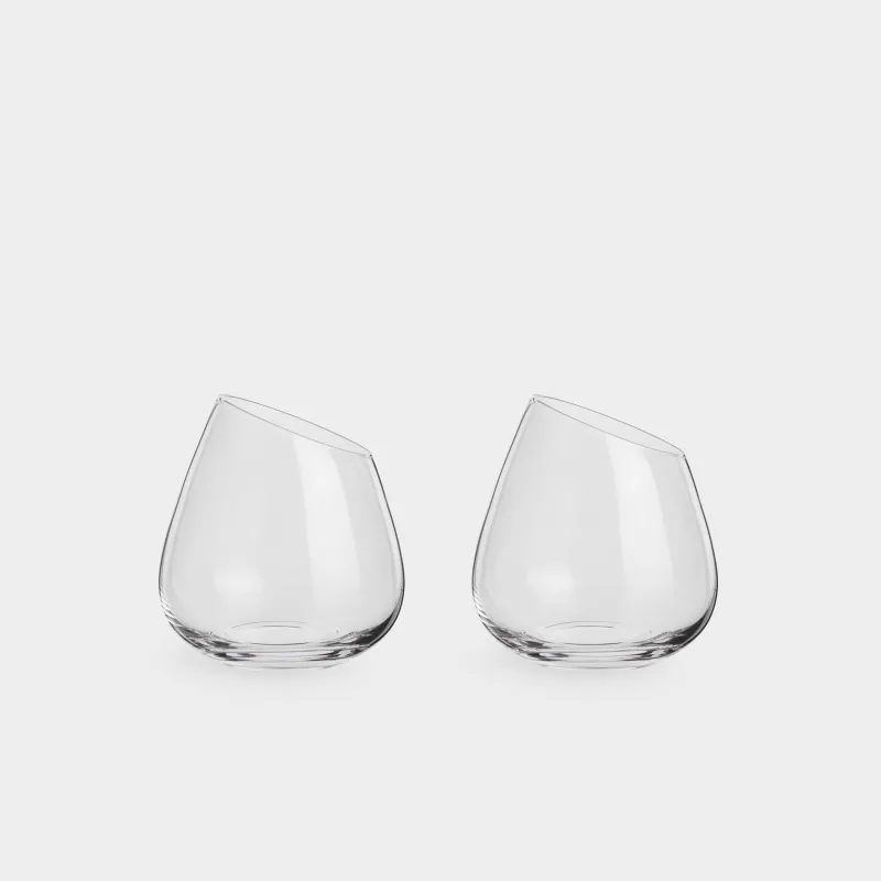 Стакан, 9 см, 350 мл, 2 шт, кристальное стекло, Charm L