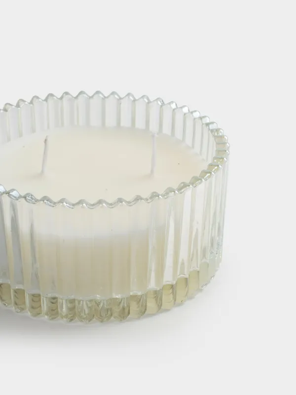 Свеча ароматическая, 11х5 см, в подсвечнике, Бантик, Elegant, image-3