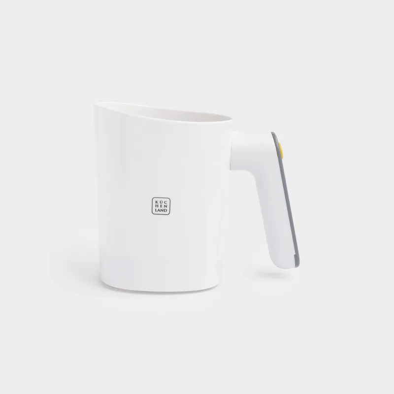 Сито электрическое, 18х15 см, пластик/сталь, бело-серое, Bakery