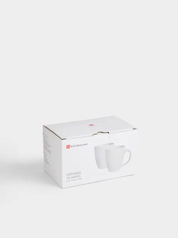 Кружка, 460 мл, 2 шт, Классика, Ceramo classic, image-4