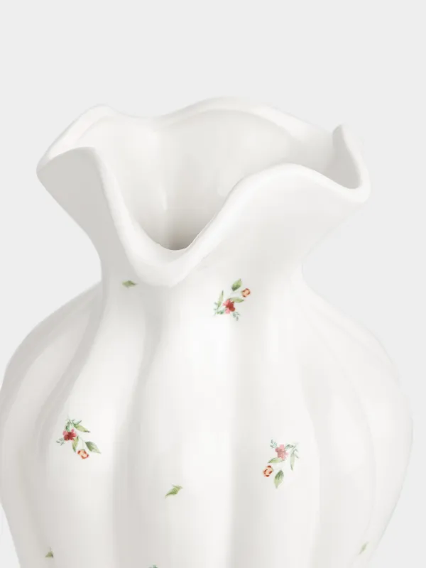 Ваза для цветов, молочная, El flower, image-2