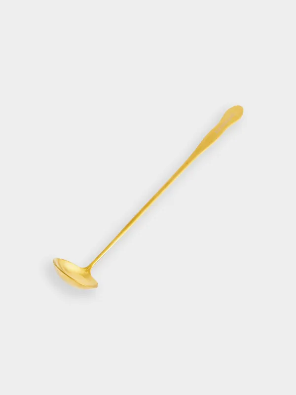 Ложка для специй, 24 см, сталь, золотистая, Classic gold, image-1