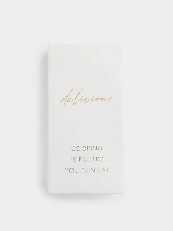 Салфетки бумажные, 33х33 см, 20 шт, Scroll, image-0