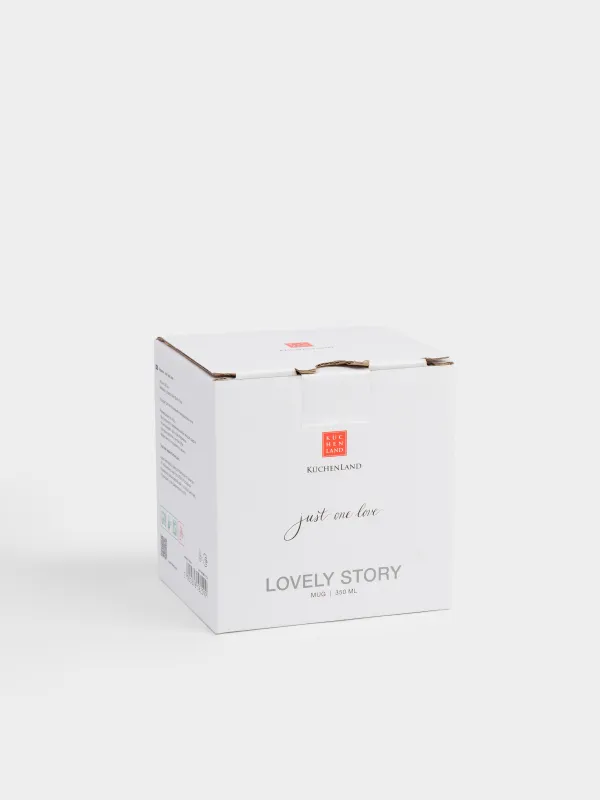 Кружка, 350 мл, Just one love, Lovely story, image-5