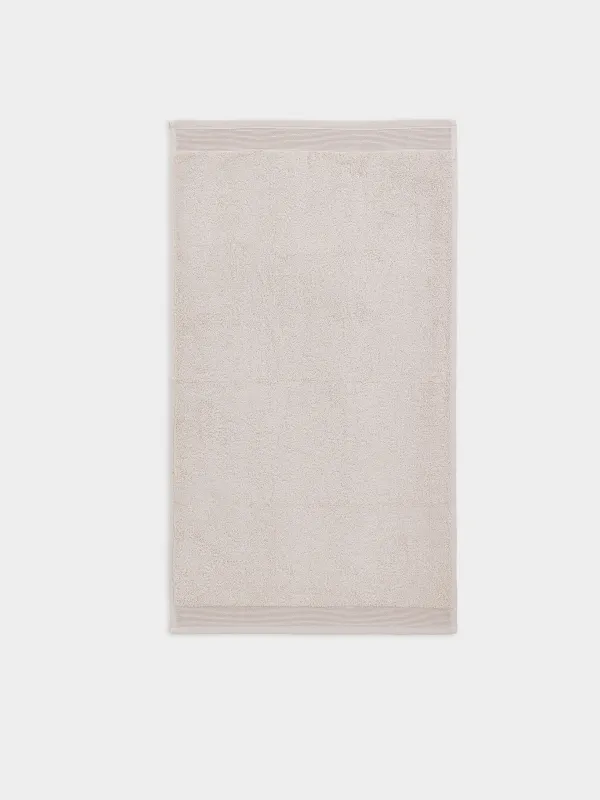 Полотенце, 70х140 см, хлопок, бежевое, Gentle cotton, image-1