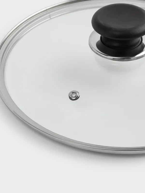 Крышка, 24 см, стекло/металл, Action Accessory, image-1