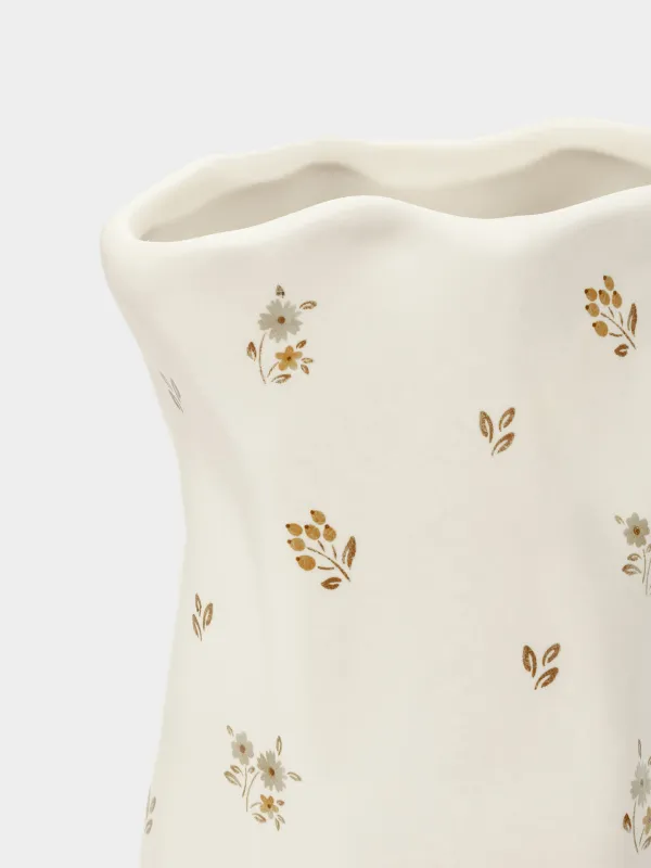 Ваза для цветов, молочная, La flore, image-3