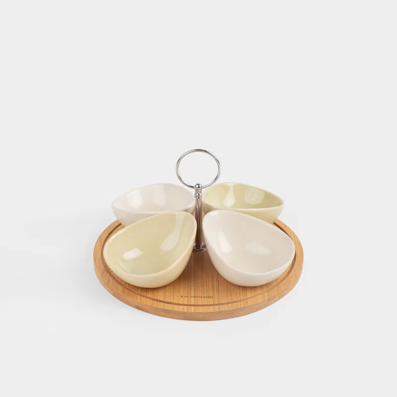 Набор для закусок, на подставке, Bamboo