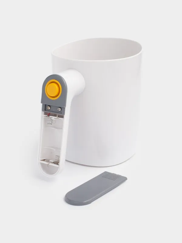 Сито электрическое, 18х15 см, пластик/сталь, бело-серое, Bakery, image-4