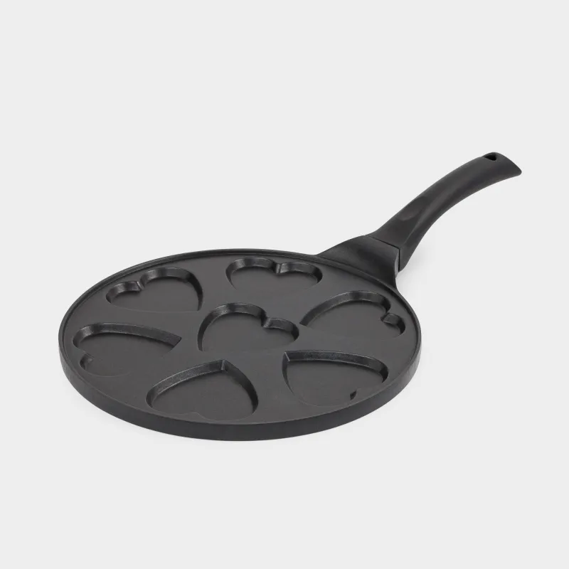 Сковорода для яиц и оладий, 26 см, 7 отд, с покрытием, алюминий, Сердце, Action, image-0