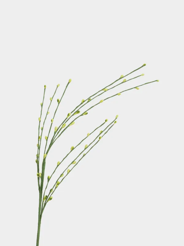 Ветка декоративная, 70 см, пластик, Желтые ягоды, Willow decor, image-1