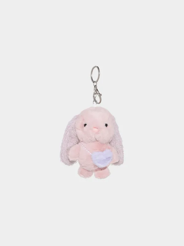 Брелок, 11 см, мягкий, Зайка с сумочкой, Rabbit, image-0