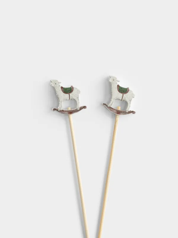 Шпажка для канапе, 9 см, 20 шт, Овечка, Elegant details, image-1