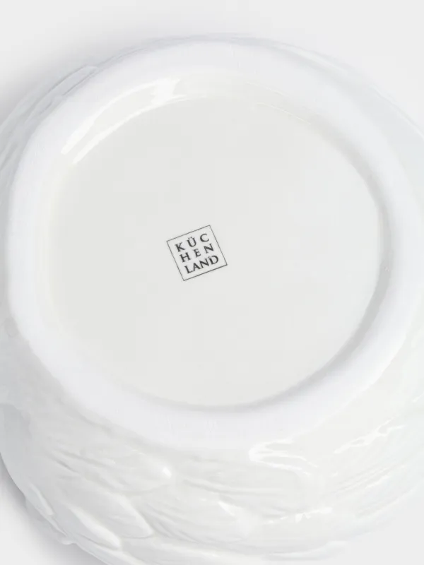 Конфетница, 16х7 см, керамика D, белая, Лебедь, Swan, image-5