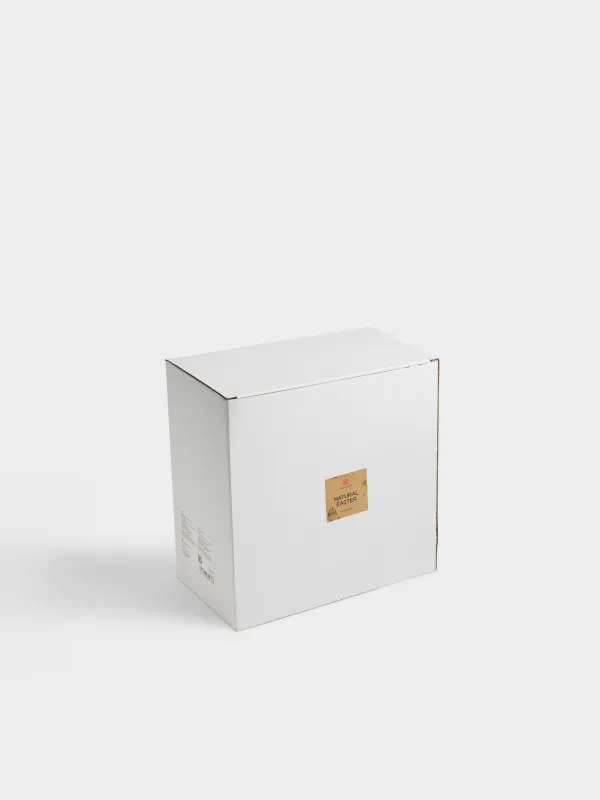 Блюдо пасхальное, 21x20х9 см, 8 отд, фарфор P/керамика, бело-бежевое, Кролик, Natural Easter, image-4