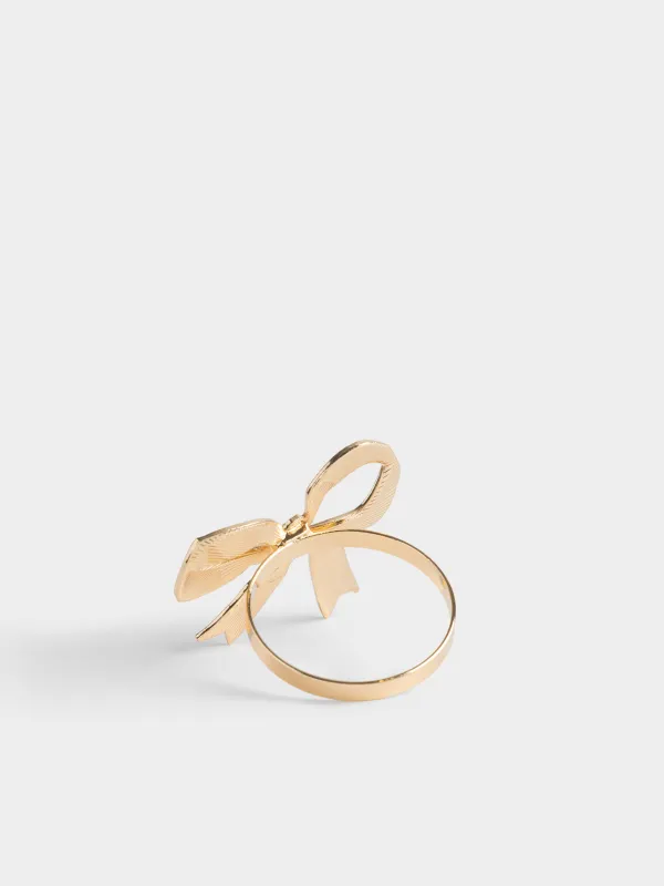 Кольцо для салфеток, 6 см, Красный бант, Bow, image-3