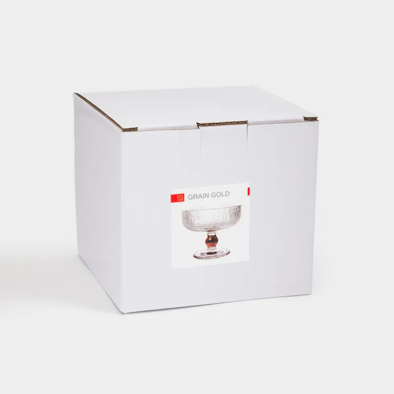 Креманка, 10 см, 280 мл, стекло Р, Grain gold, image-3