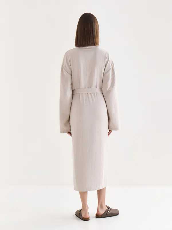 Халат женский, с длинным рукавом, Delania, image-5