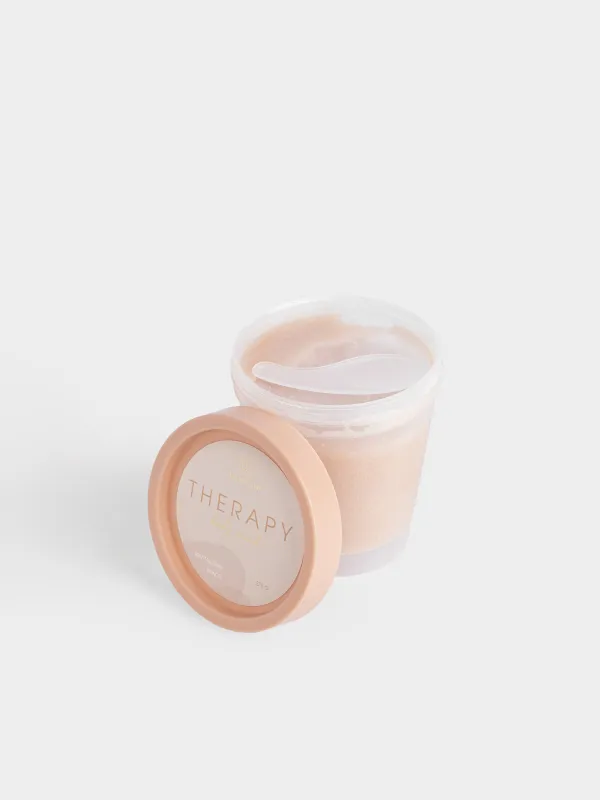 Скраб для тела, 275 г, тонизирующий, с морской солью, Персик, Therapy, image-3