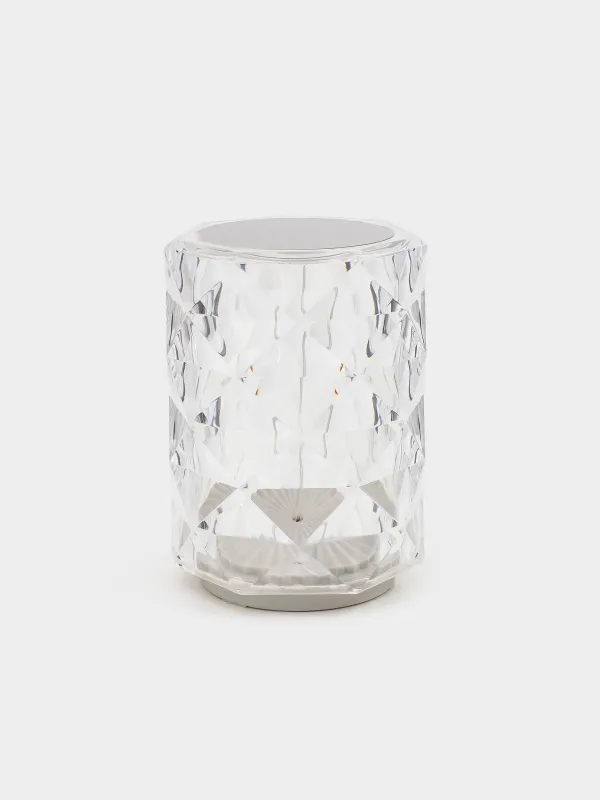 Светильник сенсорный, 13 см, беспроводной, пластик/металл, Ромб, Rhomb, image-0