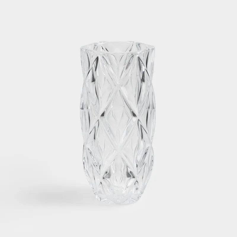 Ваза для цветов, 29 см, стекло Р, Rhomb