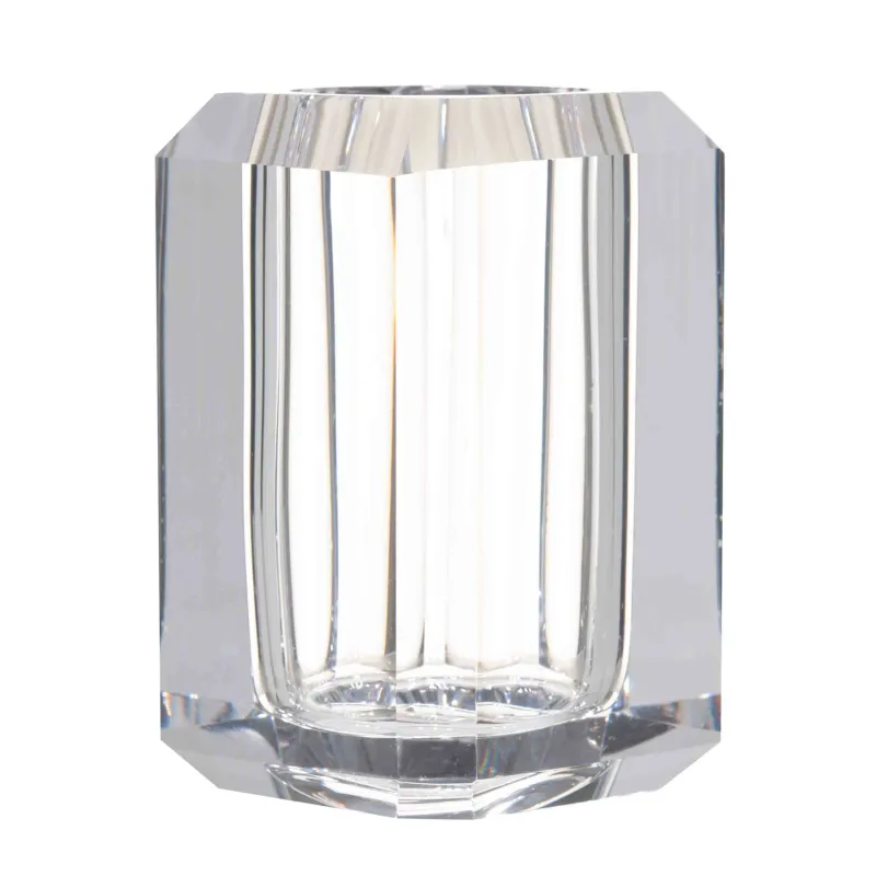 Стакан для ванной комнаты, 11 см, стекло, Грани, Shower Crystal Glance, image-1