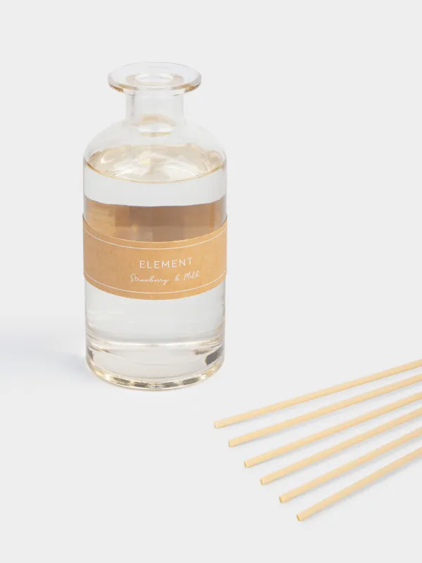 Ароматический диффузор, 300 мл, бежевый, Strawberry & Milk, Element, image-1