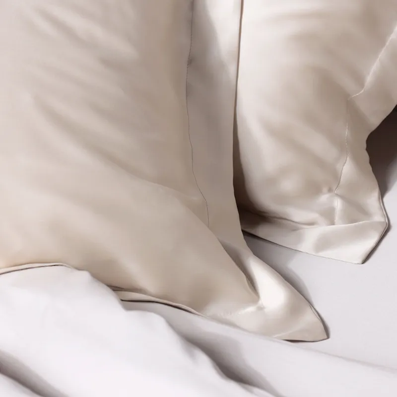 Наволочка, 50х70 см, 2 шт, тенсель 300 ТС, молочная, Tencel, image-4