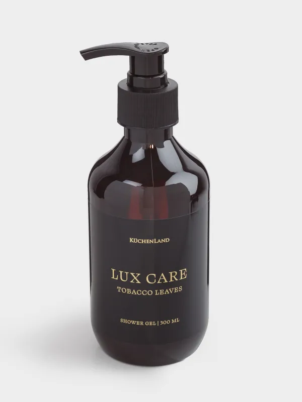 Гель для душа, 300 мл, питательный, Tobacco leaves, Lux care, image-1
