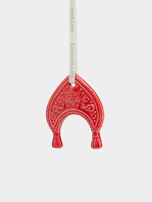 Игрушка елочная, 6 см, Кокошник, Figure christmas, image-1
