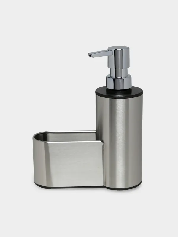 Диспенсер для моющего средства, 230 мл, органайзер, сталь. Keeping, image-1