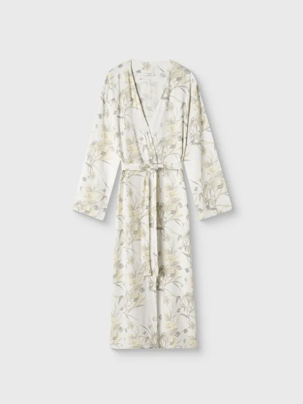 Халат женский, с длинным рукавом, Leksli, image-4