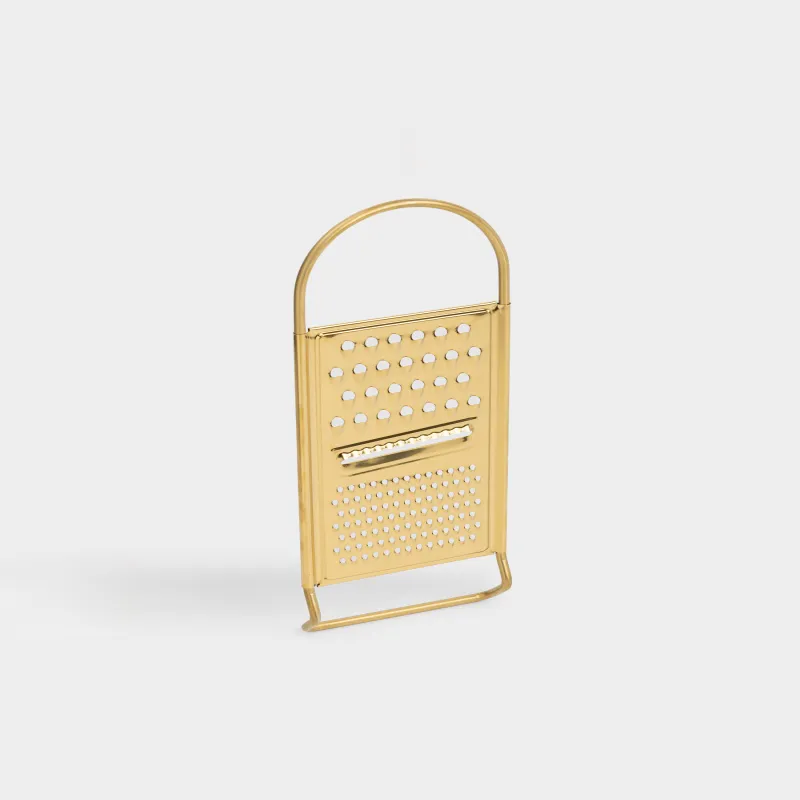 Терка, 30 см, сталь, золотистая, Classic gold, image-4