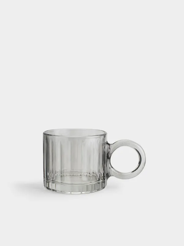 Кружка, серая, Clear color, image-0