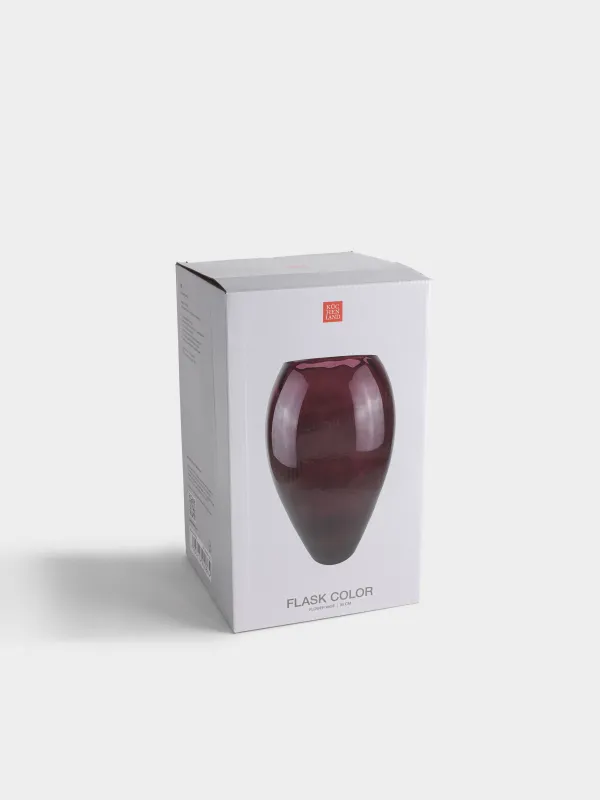 Ваза для цветов, 35 см, Flask color, image-3