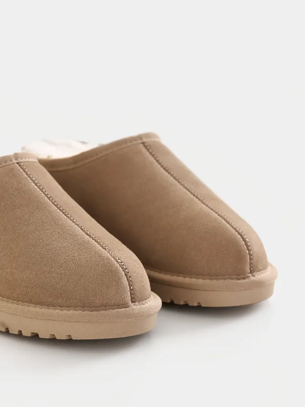 Угги с открытой пяткой, Suede, image-6