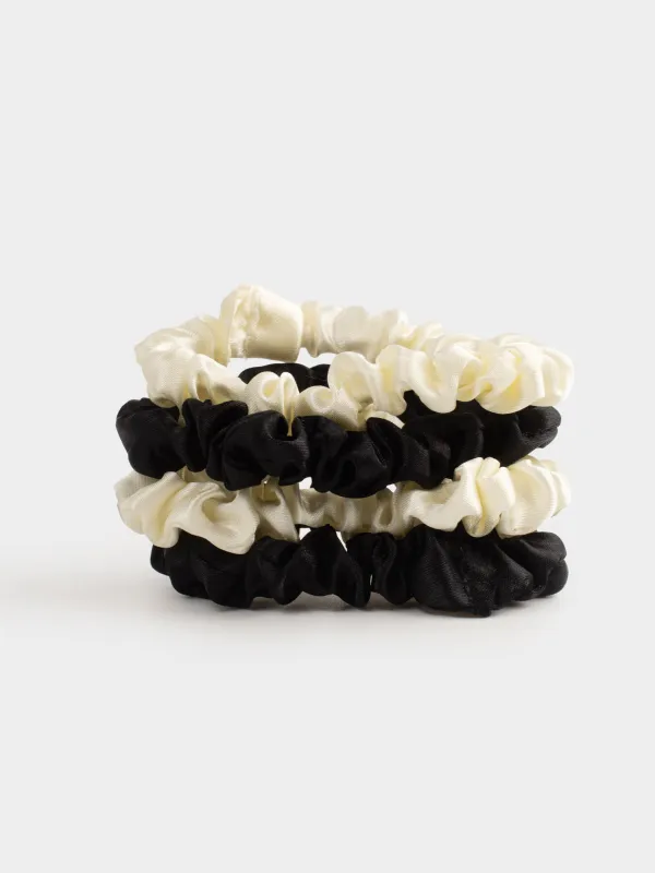 Резинка для волос, 4 шт, Silk, image-1