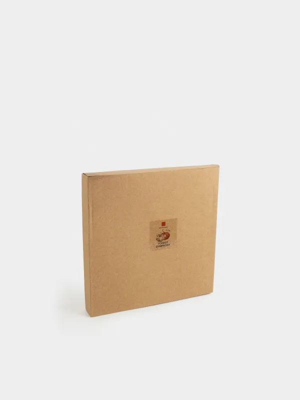 Тарелка закусочная, 22 см, Тыква и листья, Forest symphony, image-6