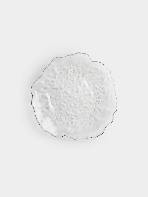 Блюдо, 30 см, с серебристым кантом, Nautilus silver, image-0