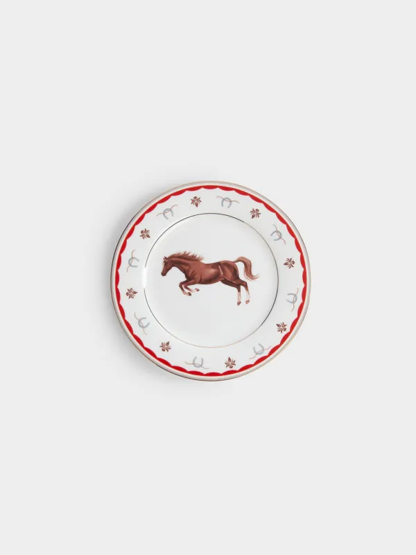 Тарелка закусочная, 21 см, Конь, Zealous horse, image-0