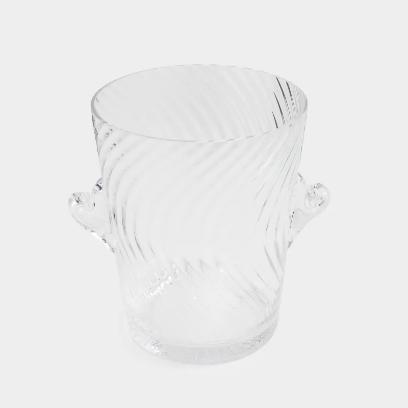 Ведро для охлаждения напитков, 20 см, с ручками, стекло, Lombardy R, image-1