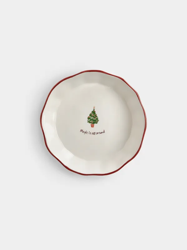 Форма для запекания, 23 см, Christmas tree, image-1