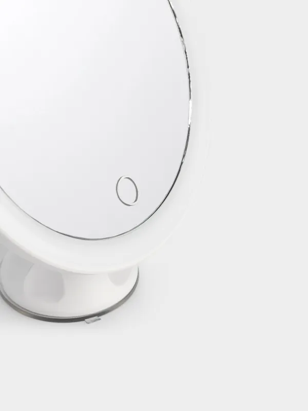 Зеркало подвесное, увеличительное, с подсветкой, на присоске, Mirror, image-6
